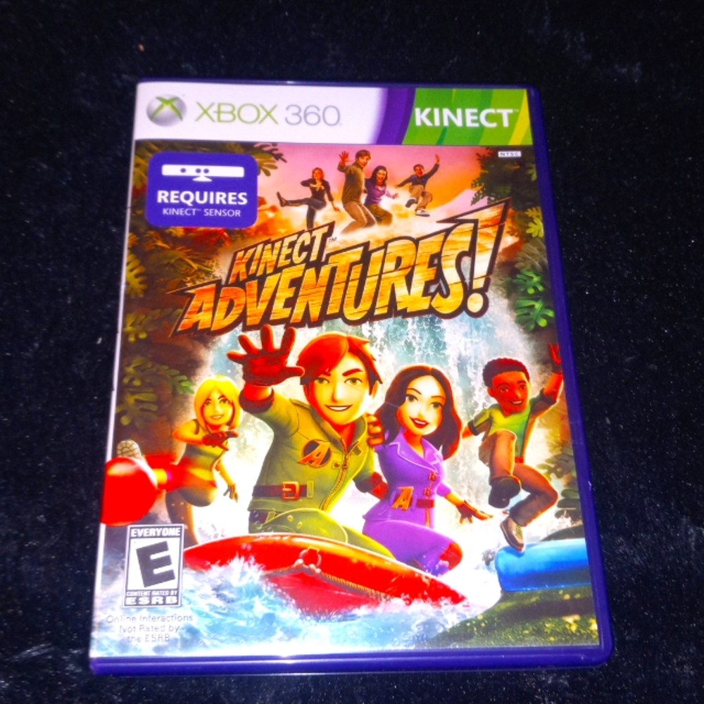 Lot 43   X Box 360 kinect Adventures game